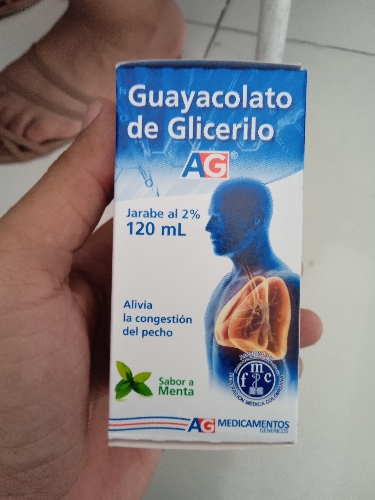 Guayacolato de glicerilo AG x 120ml