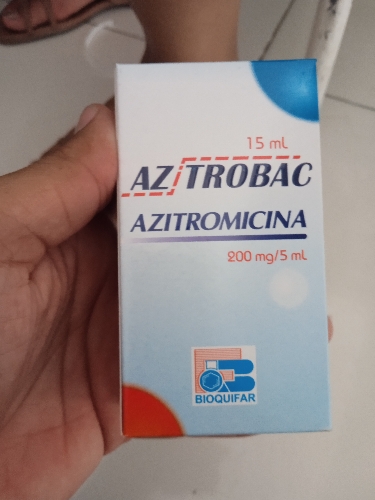 Azitrobac - azitromicina x 15ml Bioquifar