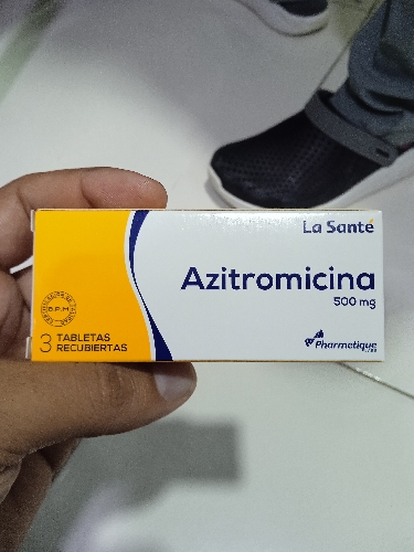 Azitromicina x 500mg la sante