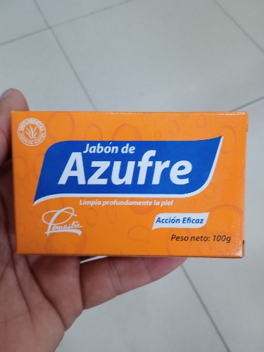 Jabón de azufre x 100g