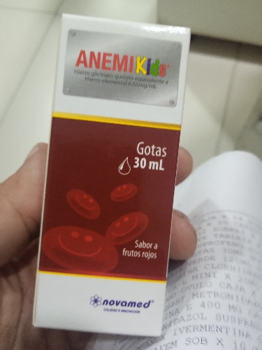 Anemikids gotas  x 30 ml