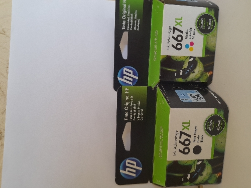 Tinta para impresora HP cartuchos 