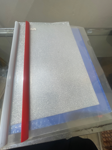Carpeta transparente