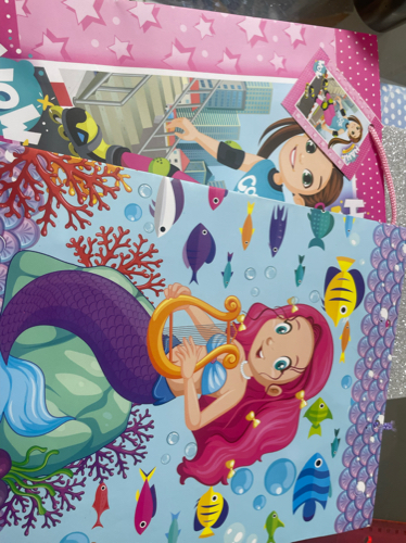 BOLSAS DE REGALO NIÑA GRANDE