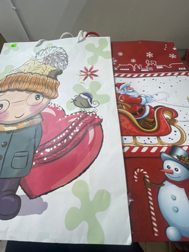 BOLSAS DE REGALO NAVIDAD Grande