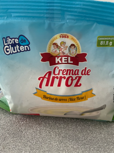 Crema DE ARROZ KEL
