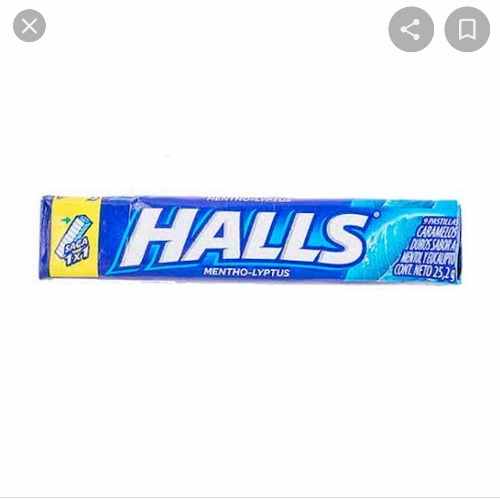 Halls mentol y eucalipto