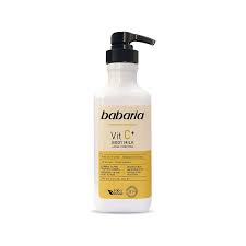 Babaria Crema Corporal Body Milk Mitamina C x 1 Unidad
