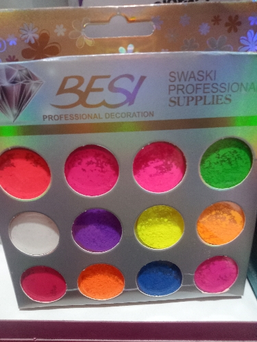 Besi Pigmento De Uñas Manicure En Polvo x 1 Caja