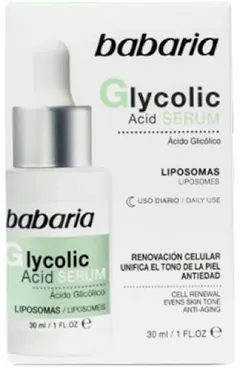 Babaria Serum De Acido Glicolico x 1 Unidad