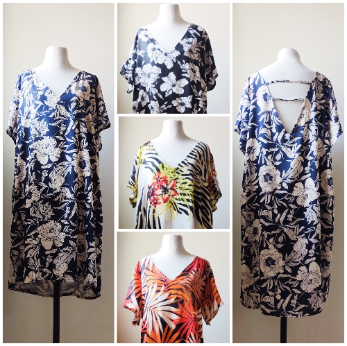 M097 vestido con manga