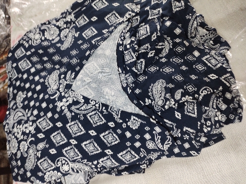 S062 Azul Blusa