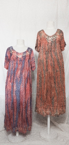 602 vestido batik con manga