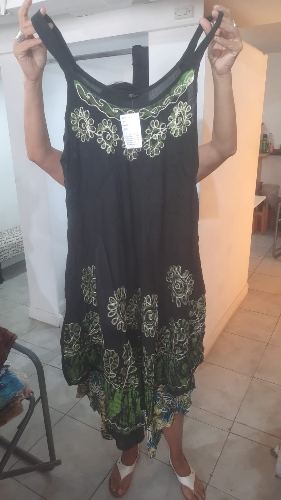 M315 vestido sin manga