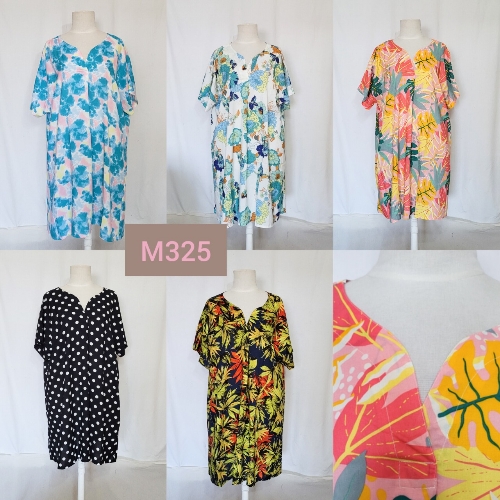 M325 vestido manga corta