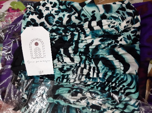 M103 Vestido corto strapless