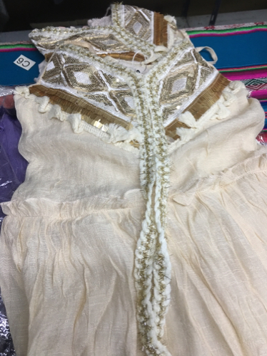 M340 vestido tiras