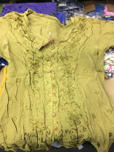 7557 Blusa manga corta