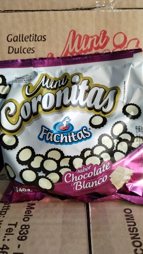 Coronitas chocolate blanco