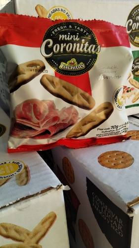 Coronitas snack sabor jamón
