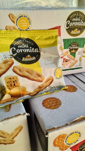 Coronitas snack sabor limón