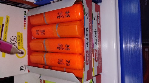 Fibron fluor naranja