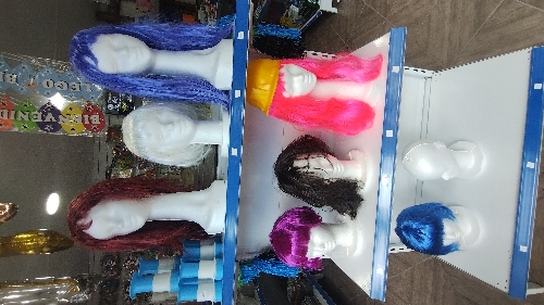 Pelucas de muchos colores