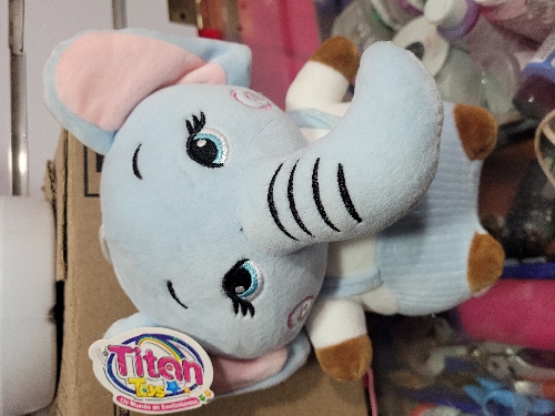 Elefante azul