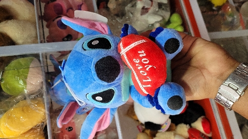 Stitch pequeño corazon