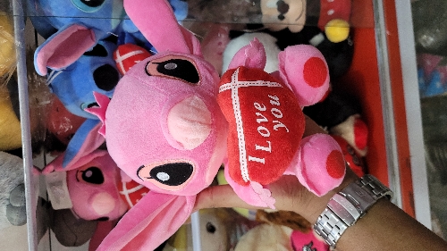 Stitch Angela corazón pequeña