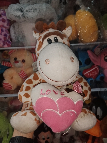 Jirafa corazón
