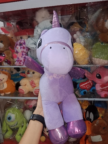 Unicornio lila