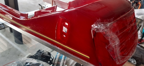 COLA DE SILLON CGL125 ROJA OLD JTK