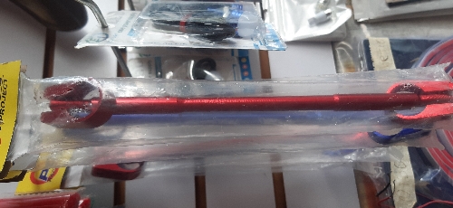 BARRA ESTABILIZADORA DE TIMON ROJA POSH