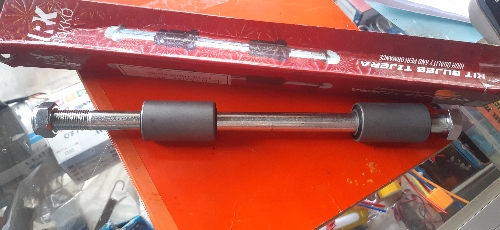 BUSHING Y EJE DE MULETA AX100 MOTOACQ