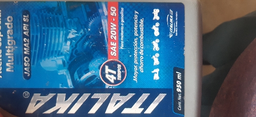 ACEITE 20W-50 4T SAE SL ITALIKA