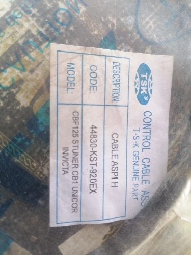 CABLE DE ASPIDOMETRO CBF 125/CB1 INVICTA TSK