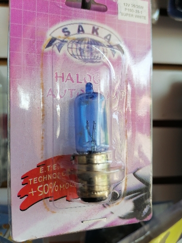 BOMBILLA DE FAROL UN PICO 12V 35/35W SAKA