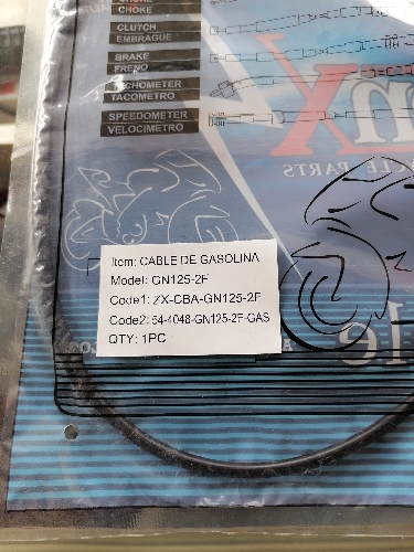 CABLE DE ACELERACION GN125F