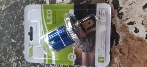 BOMBILLA DE FAROL H4 LED CON LUPA RIKE
