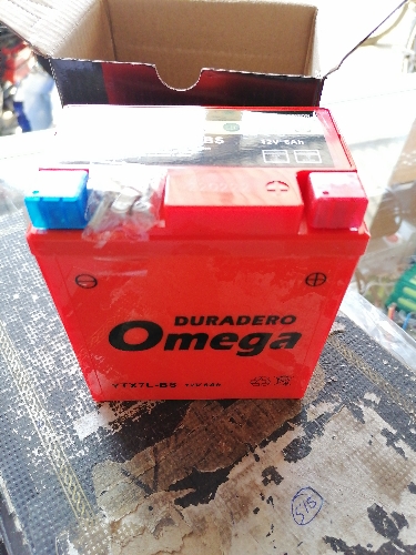 BATERIA DE GEL FXR200/DR200 YTX7L-BS DURADERO