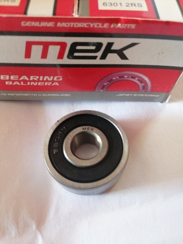 COJINETE 6301 SELLADO DE HULE MEK