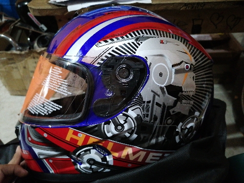 CASCO AZUL TALLA M WLT