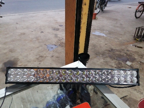 BARRA LED 22" 2 FILAS 120W ORO