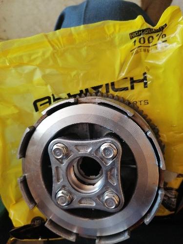 CANASTA DE CLUTCH CGL125 4 HOYOS COMPLETA ALDRICH