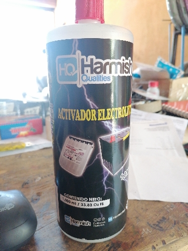 ACTIVADOR ELECTROLITTO 1000 TRANSPARENTE LITRO HARMISH
