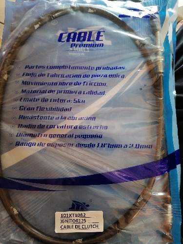 CABLE DE CLUTCH IGNITOR 125 JTK
