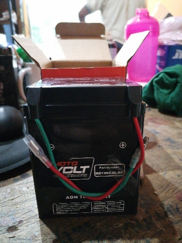 BATERIA DE GEL YB2.5L MOTO VOLT - MG12N2