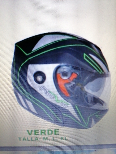 CASCO FICCION L VERDE FD-807 DOBLE PROPOSITO