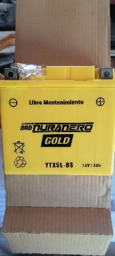BATERIA DE ACIDO BROS150/NS160 YTX5L-BS DURADERO GOLD